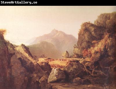 Thomas Cole scene from Last of the Mohicans (nn03)